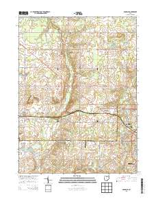 Damascus 2013 topographic map thumbnail