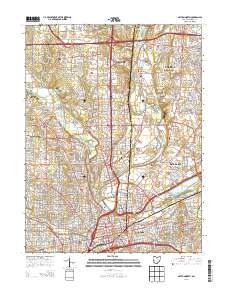 Dayton North 2013 topographic map thumbnail
