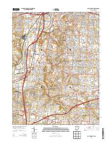 Dayton South 2013 topographic map thumbnail