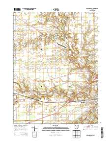 Defiance West 2013 topographic map thumbnail