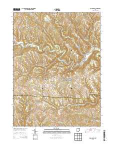 Dillonvale 2013 topographic map thumbnail