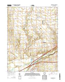 Donnelsville 2013 topographic map thumbnail