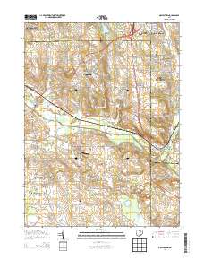 Doylestown 2013 topographic map thumbnail