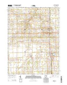 Dunkirk 2013 topographic map thumbnail