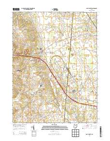East Liberty 2013 topographic map thumbnail
