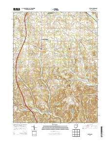 Elkton 2013 topographic map thumbnail