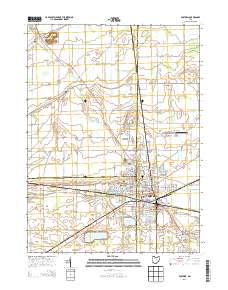 Fostoria 2013 topographic map thumbnail