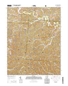 Gallia 2013 topographic map thumbnail