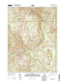 Garrettsville 2013 topographic map thumbnail