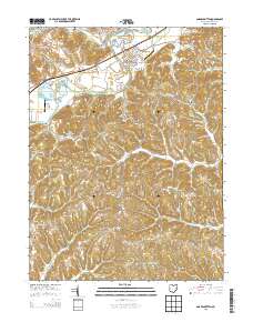 Gnadenhutten 2013 topographic map thumbnail