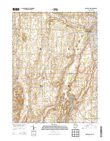 Greenville West 2013 topographic map thumbnail