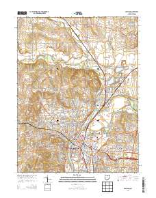 Hamilton 2013 topographic map thumbnail