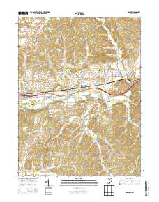 Hanover 2013 topographic map thumbnail