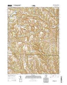 Harrisville 2013 topographic map thumbnail