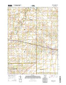 Hicksville 2013 topographic map thumbnail