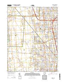 Hilliard 2013 topographic map thumbnail