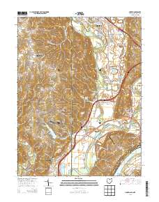 Hooven 2013 topographic map thumbnail