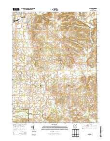 Hunt 2013 topographic map thumbnail