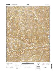 Hunter 2013 topographic map thumbnail