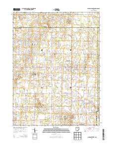 Jackson Center 2013 topographic map thumbnail