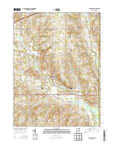 Jeromesville 2013 topographic map thumbnail