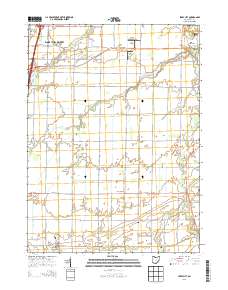 Jerry City 2013 topographic map thumbnail