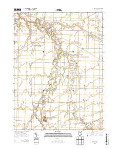 Kalida 2013 topographic map thumbnail