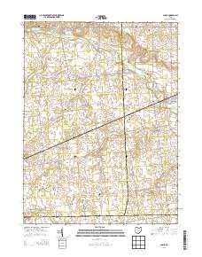 La Rue 2013 topographic map thumbnail