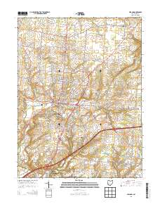 Lebanon 2013 topographic map thumbnail