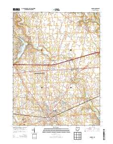 London 2013 topographic map thumbnail