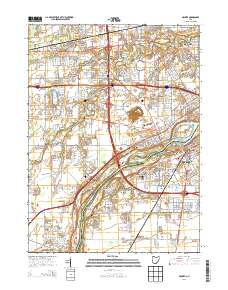 Maumee 2013 topographic map thumbnail