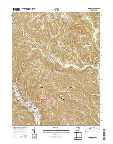 McConnelsville 2013 topographic map thumbnail