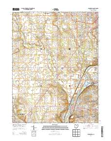 Miamisburg 2013 topographic map thumbnail