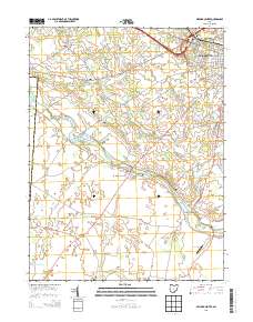 Milford Center 2013 topographic map thumbnail