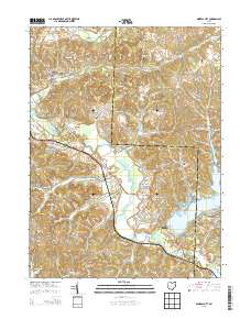 Mineral City 2013 topographic map thumbnail