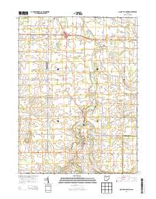Mount Blanchard 2013 topographic map thumbnail