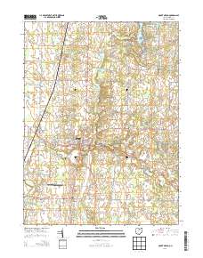 Mount Gilead 2013 topographic map thumbnail