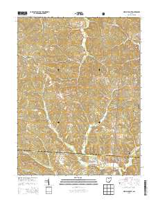 New Plymouth 2013 topographic map thumbnail