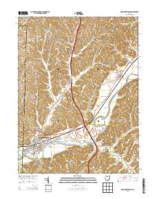 Newcomerstown 2013 topographic map thumbnail