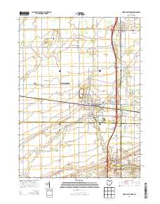 North Baltimore 2013 topographic map thumbnail