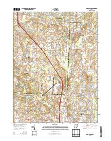 North Canton 2013 topographic map thumbnail