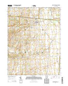 North Lewisburg 2013 topographic map thumbnail