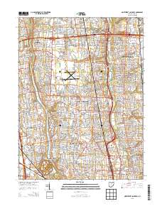 Northwest Columbus 2013 topographic map thumbnail