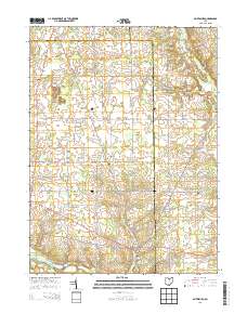 Olivesburg 2013 topographic map thumbnail