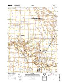 Ottawa 2013 topographic map thumbnail