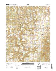 Peebles 2013 topographic map thumbnail