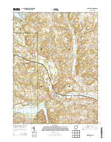 Perrysville 2013 topographic map thumbnail