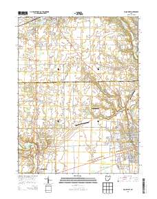 Piqua West 2013 topographic map thumbnail