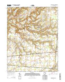Pleasant Plain 2013 topographic map thumbnail