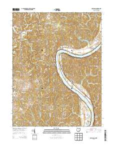 Portland 2013 topographic map thumbnail